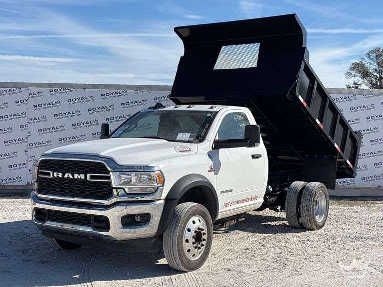 2019 Ram 4500 4x4 Mason Dump Truck