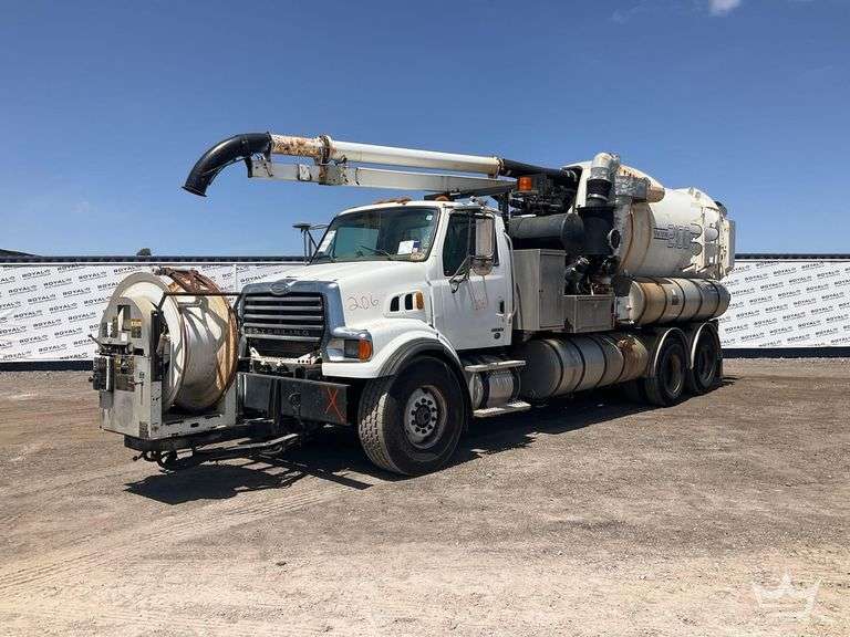 2008 Sterling L7500 Series T/A Vactor 2115-J6 Combination Sewer Jetter Vacuum Truck