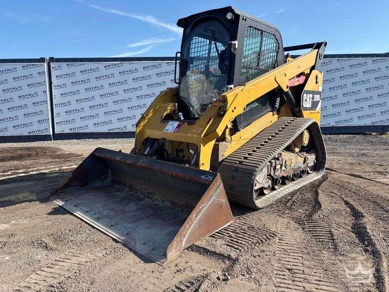 2017 Caterpillar 289D High Flow Compact Track Loader Skid Steer