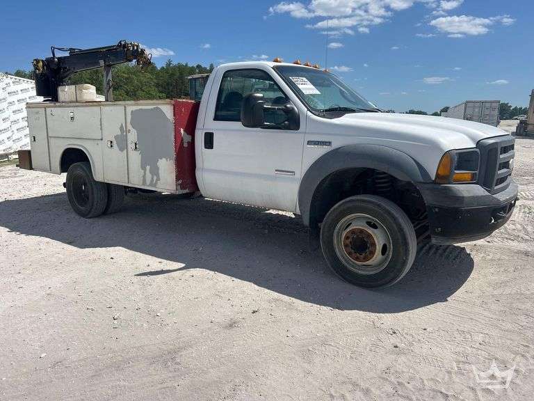 2005 Ford F-450 Auto Crane Service Truck