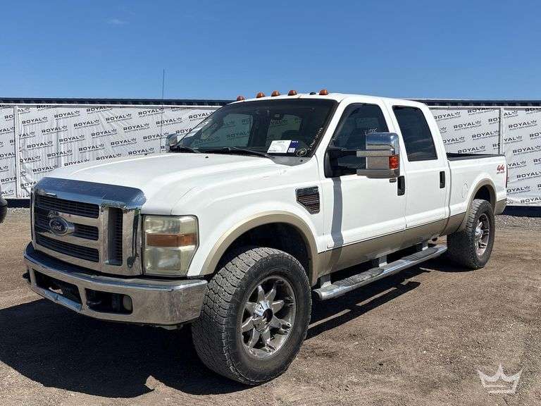 2008 Ford F-250 4x4 Crew Cab Pickup Truck