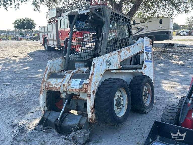 2002 Bobcat 763 Compact Wheel Loader Skid Steer