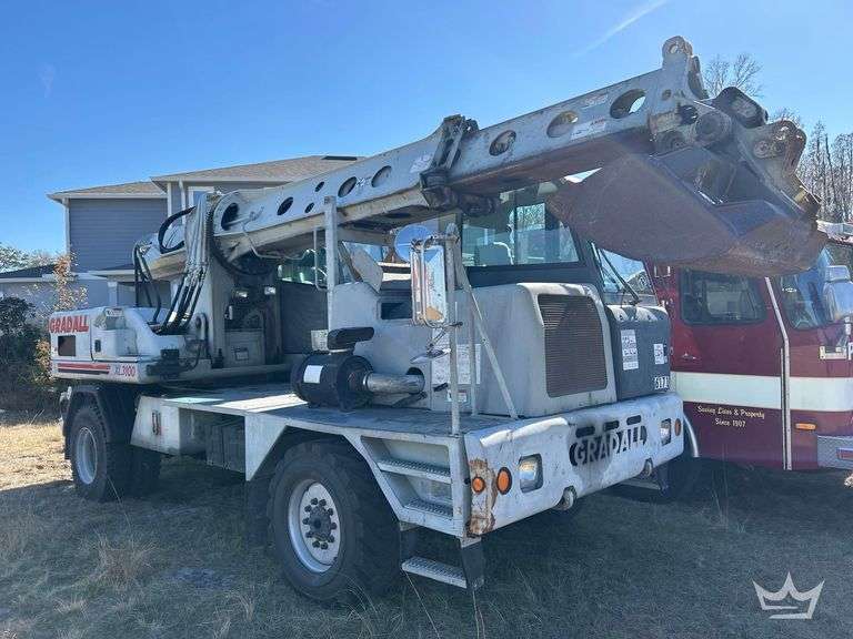 2003 Gradall XL3100 Highway Speed Wheeled Excavator