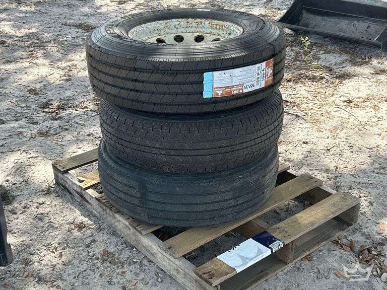 Set of 3 Trailer Tires