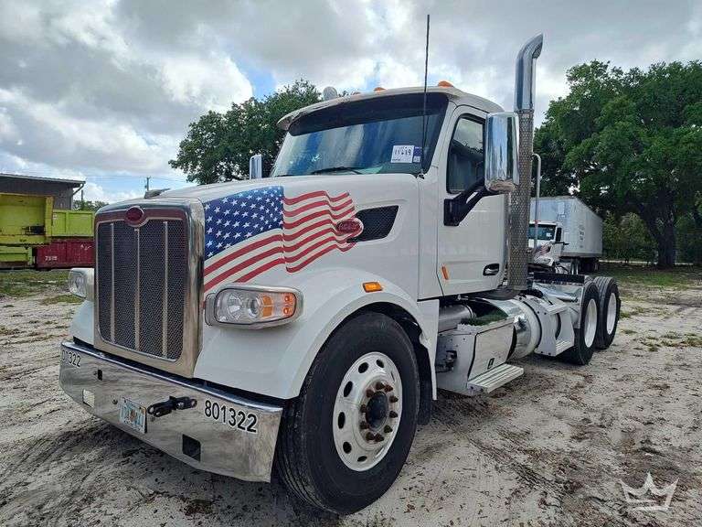2022 Peterbilt 567 T/A Wet Kit Day Cab Truck Tractor