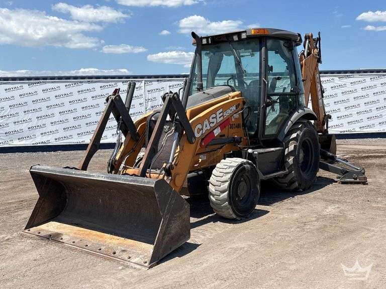 2018 Case 580N EP 4x4 Extendahoe Loader Backhoe