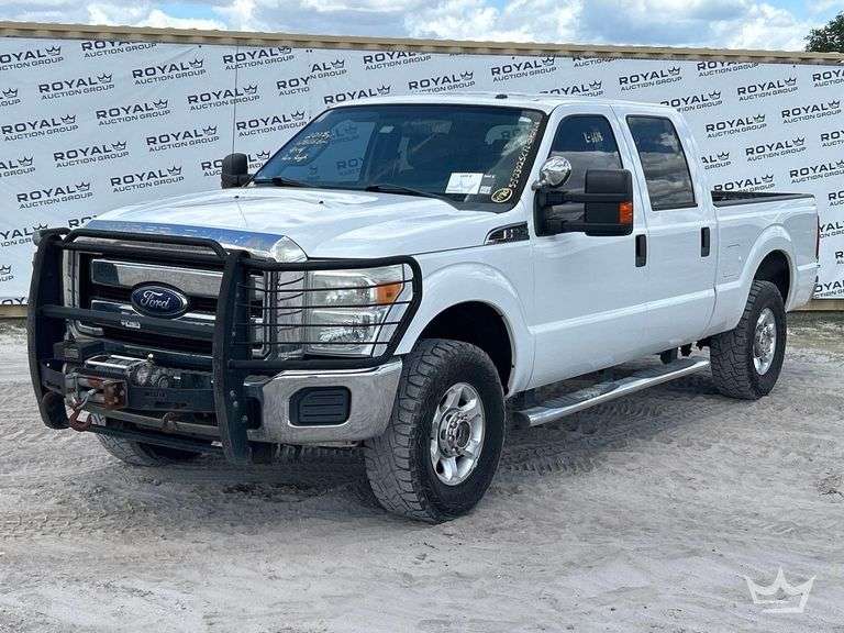 2015 Ford F-250 4x4 Crew Cab Pickup Truck