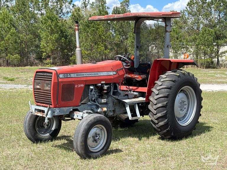 2003 Massey Ferguson 481 80HP 4WD Utility Tractor
