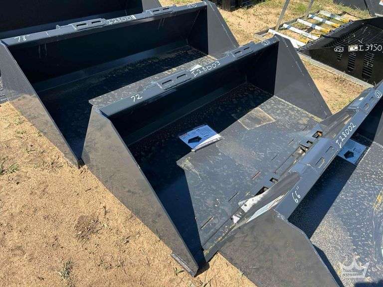 2025 Wolverine TDB-11-72W 72in. Bucket Skid Steer Attachment