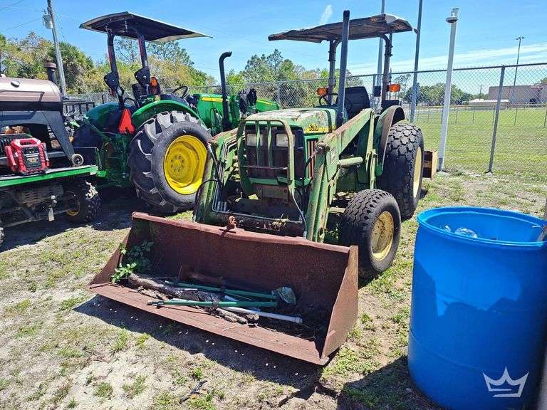 2001 John Deere 5310 64HP 4WD Loader Utility Tractor