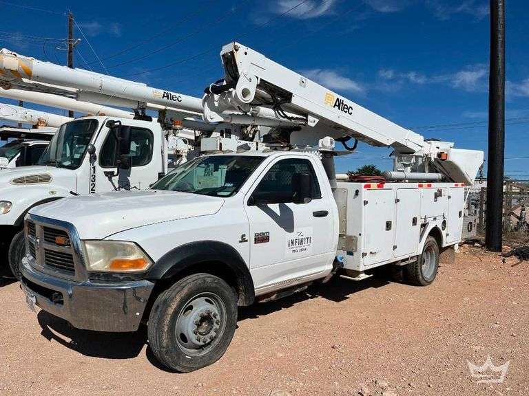2011 Ram 5500 4x4 Altec AT40M 40ft. Bucket Truck
