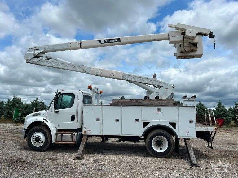 2015 Freightliner M2 106 Terex Hi-Ranger HRX55 55ft. Bucket Truck