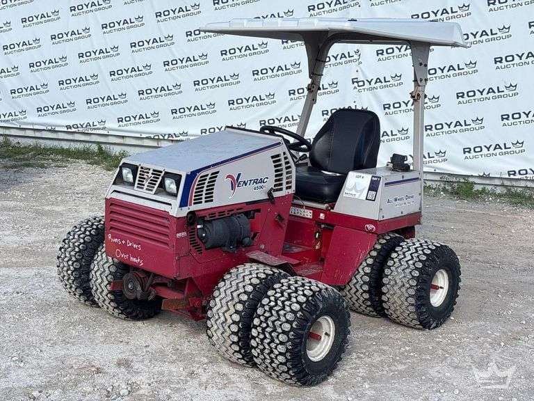 2015 Ventrac 4500Y AWD 24HP Compact Utility Tractor