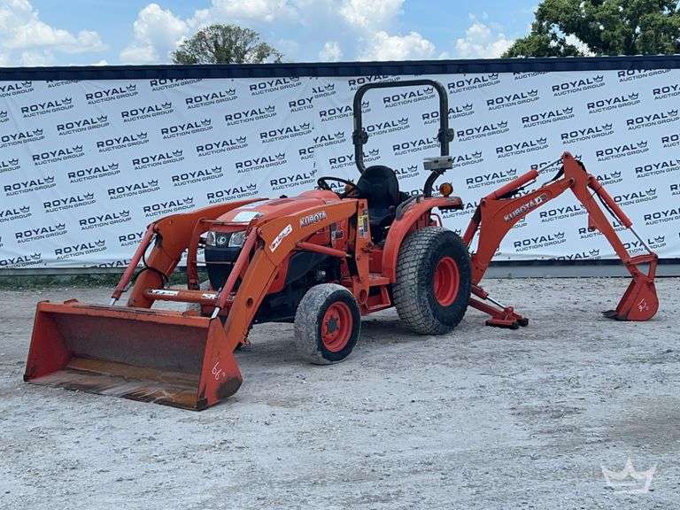 2016 Kubota L3901D Compact Utility Backhoe Loader Tractor