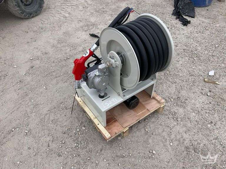 2025 Metered 50ft Diesel Fuel Reel w/ Electric Pump