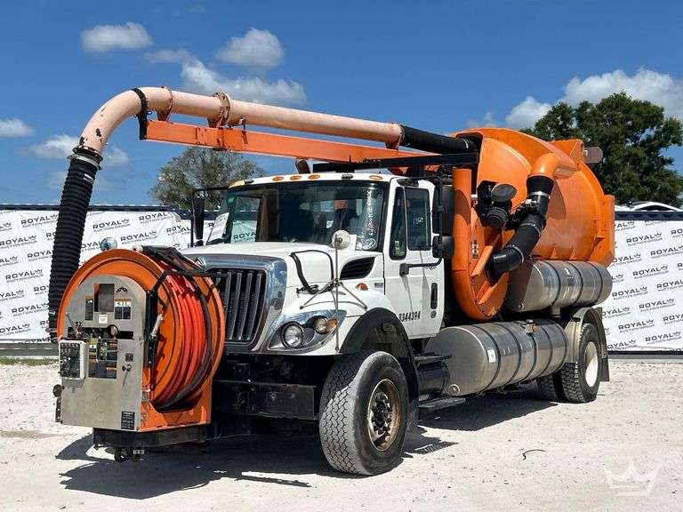 2009 International 7400 Vactor Combination Sewer Jetter Vacuum Truck