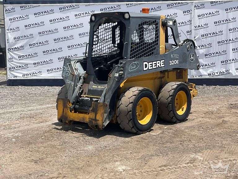 2015 John Deere 320E Compact Wheel Loader Skid Steer
