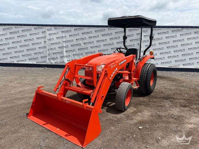 2012 Kubota L3800 Front Loader Utility Tractor