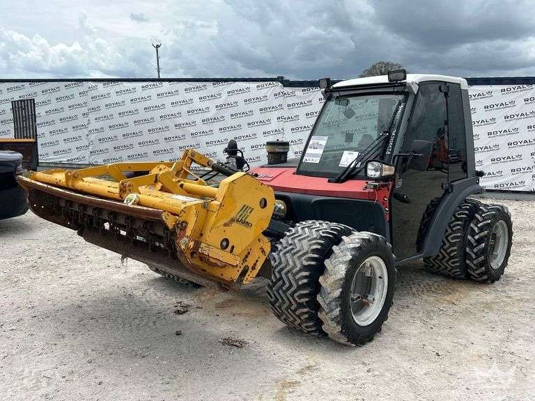 2017 AEBI TT240 Terratrac 4WD Tractor with Alamo 76in Flail Mower