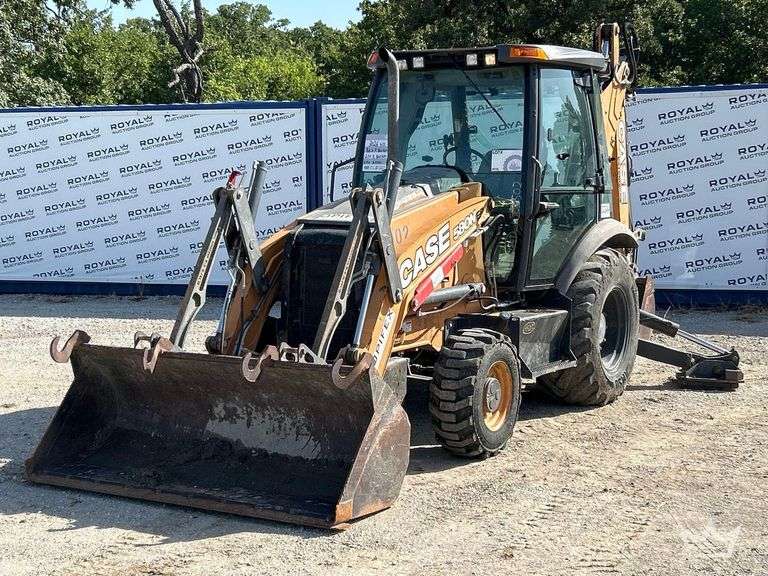 2018 Case 580N EP 4x4 Extendahoe Loader Backhoe
