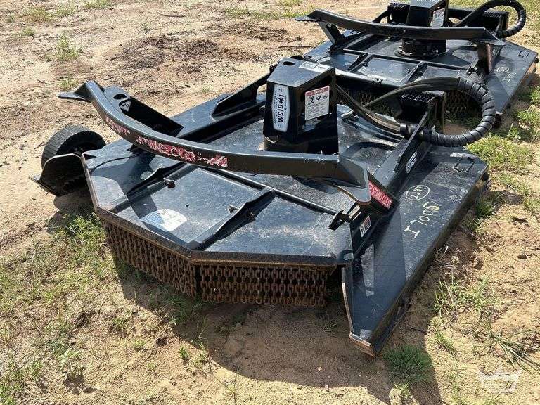 2017 John Deere RS72 72in. Hydraulic Rotary Cutter Skid Steer Attachment