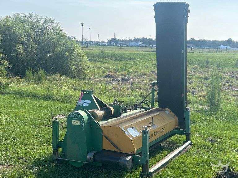 Koro Field Top Maker Tractor Attachment w/ Conveyor