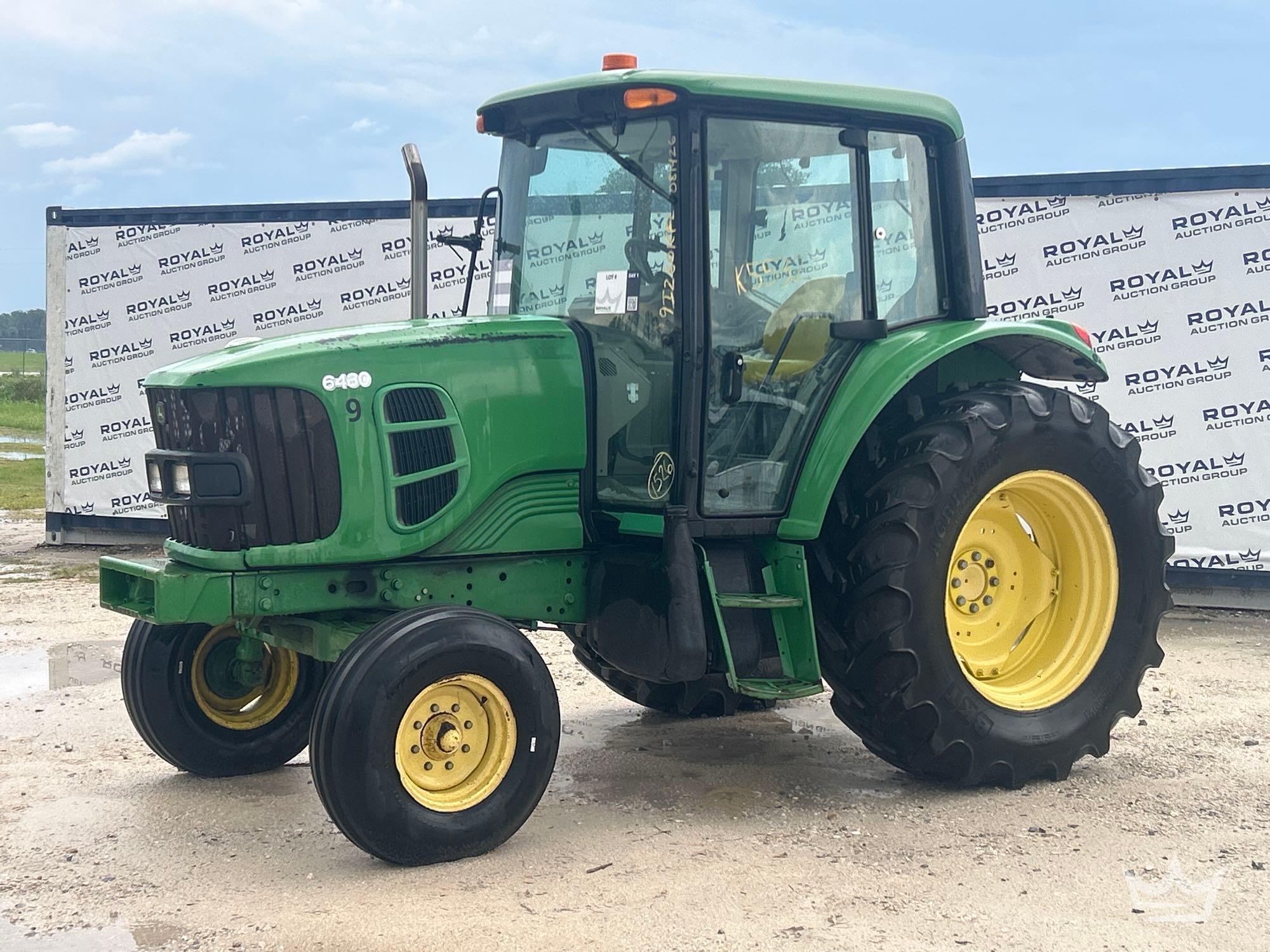 2012 John Deere 6430 115HP 4WD Agricultural Tractor