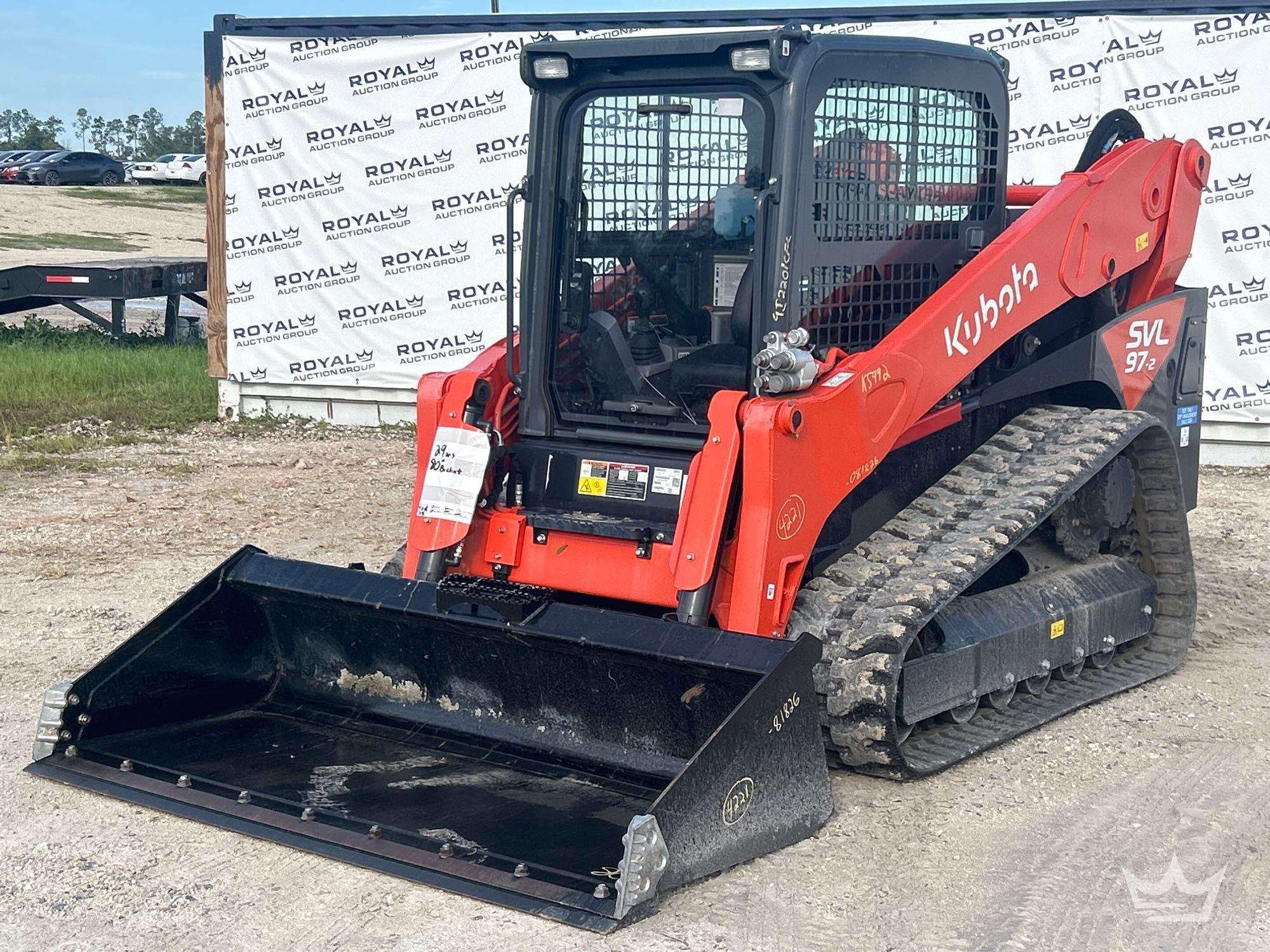 2023 Kubota SVL97-2 High Flow Compact Track Loader Skid Steer