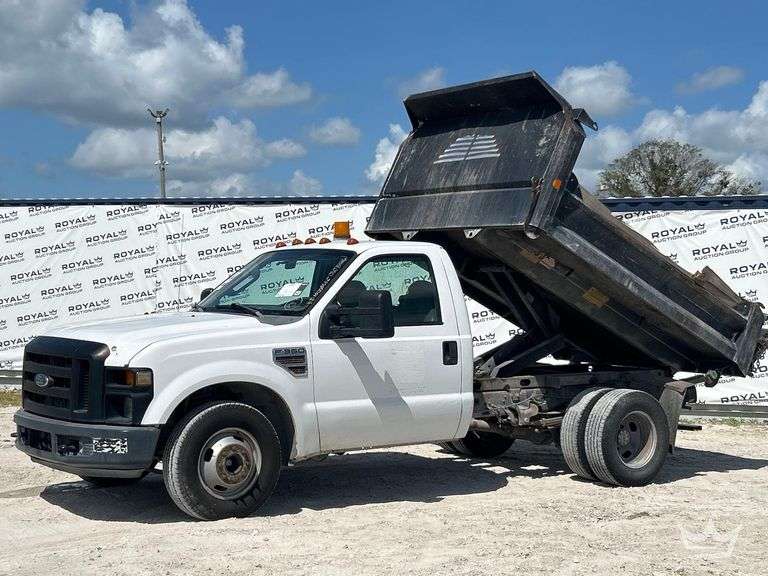 2008 Ford F-350 Mason Dump Truck