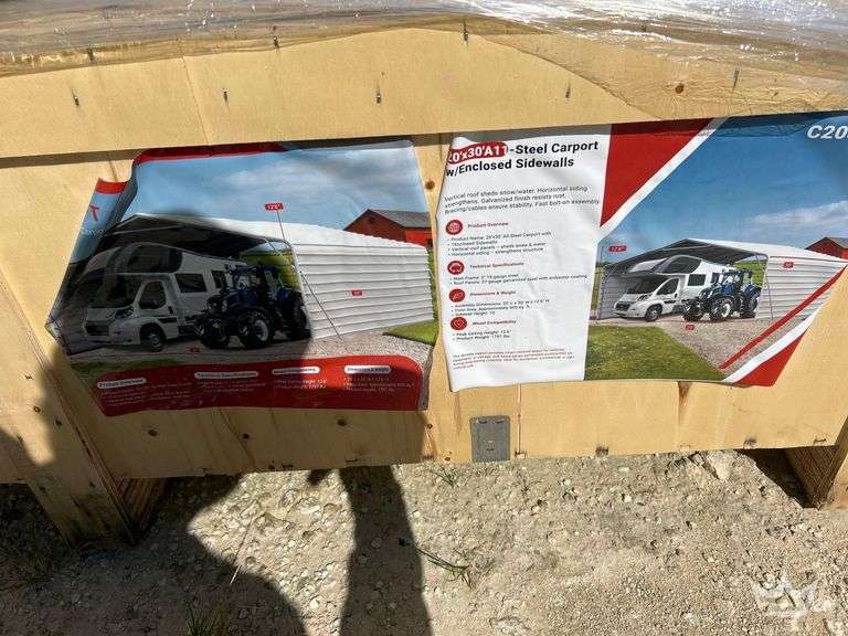 2026 SDLanch SDLC2030FT 20ft X 30ft High-End Carport
