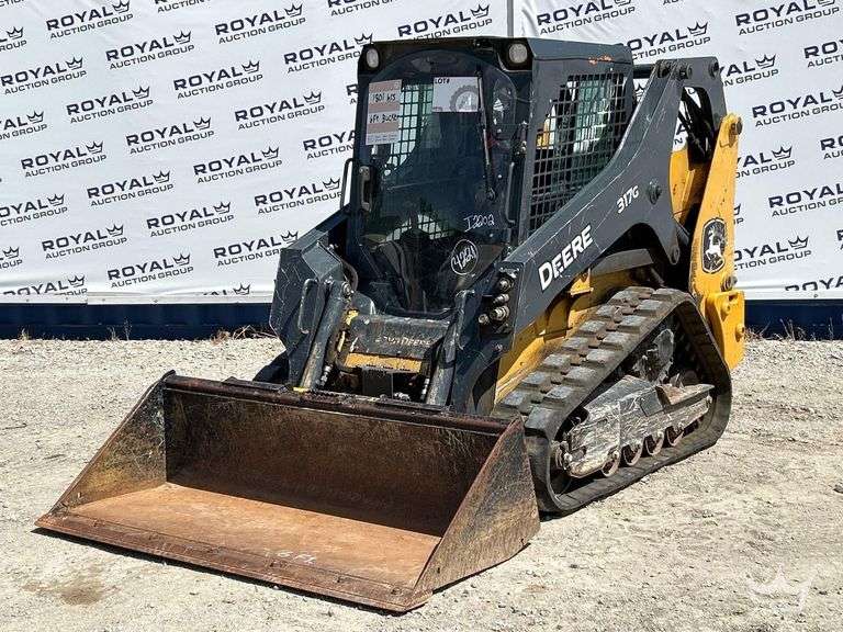 2021 John Deere 317G Compact Track Loader Skid Steer