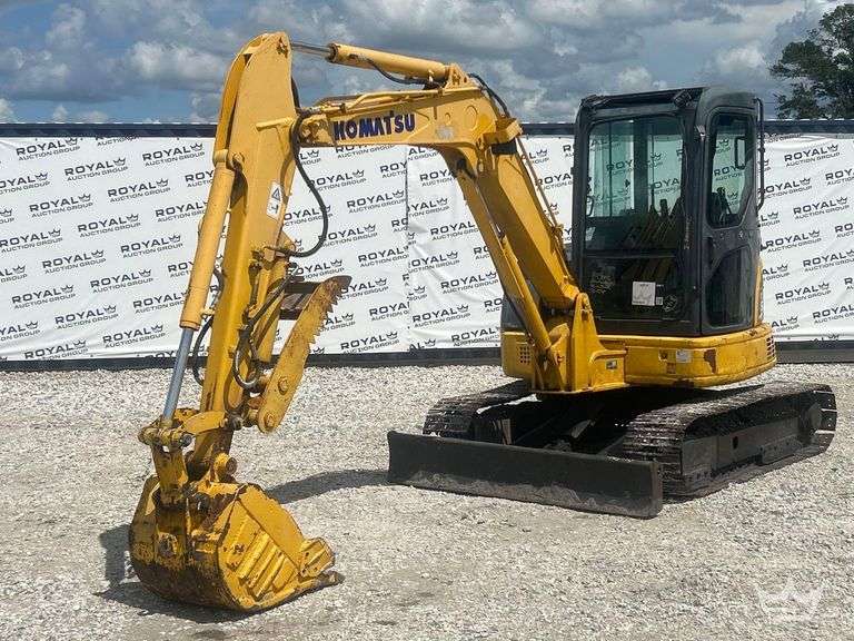 Komatsu PC55MR-2 Mini Excavator