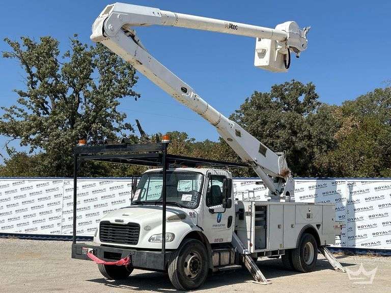 2013 Freightliner M2 106 Medium Altec AA755 55ft. Material Handling Insulated Bucket Truck