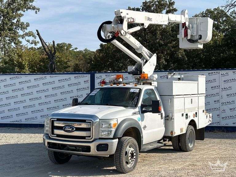 2012 Ford F-550 4x4 Altec AT37G 37ft. Bucket Truck
