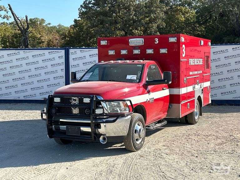 2018 Ram 3500 Ambulance