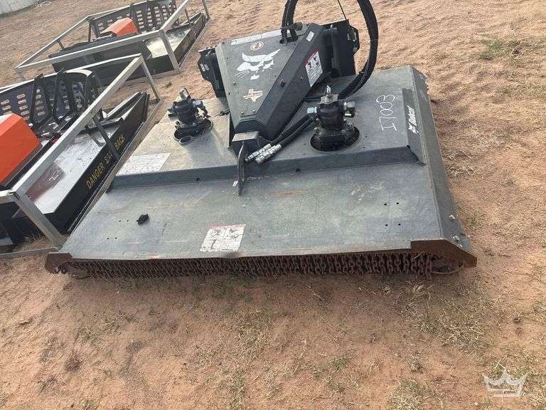 2021 Bobcat 80in Hydraulic Brush Cutter Skid Steer Attachment