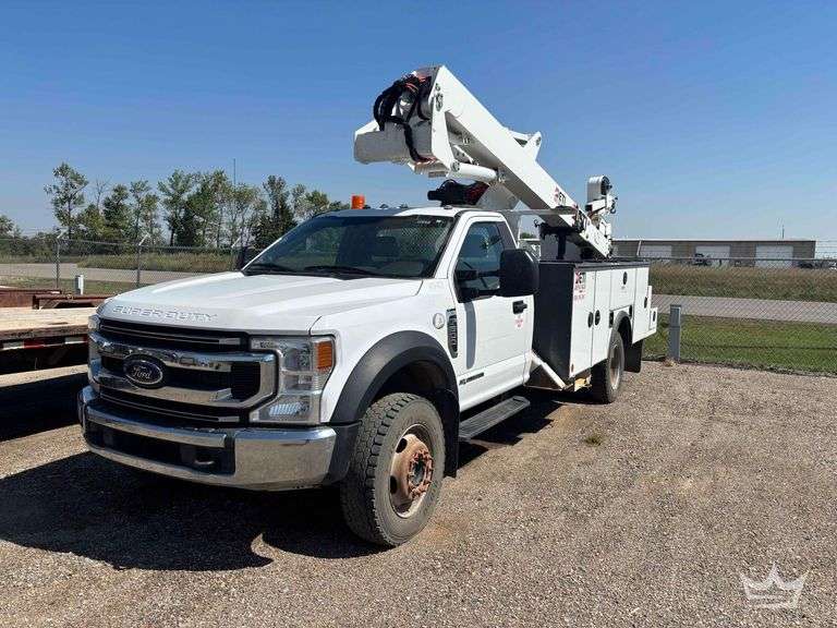 2021 Ford F-600 4x4 ETI ETCMH40I 40ft. Bucket Truck