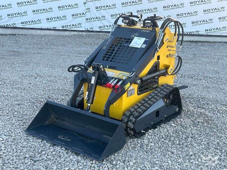 2026 ZJ-380 Mini Stand-On Track Loader Skid Steer