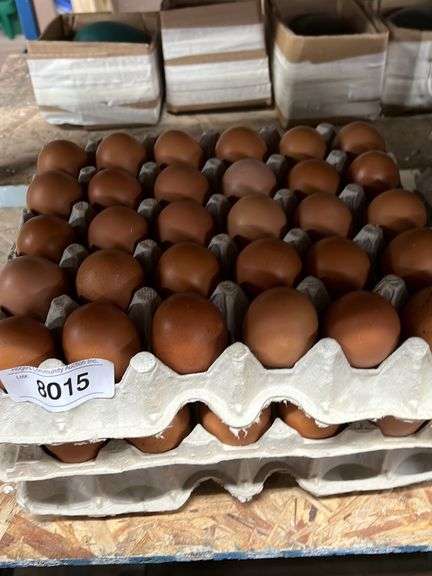 7.5 Dozen XLG Brown Eating Eggs