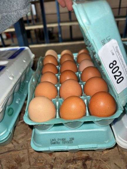 3 Doz Large Brown Eating Eggs