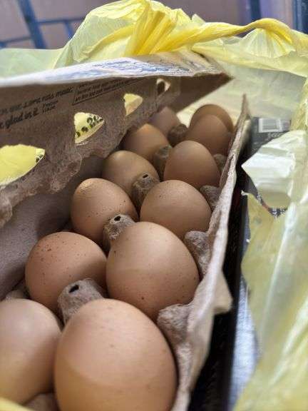5 Doz Brown Eating Eggs - 2 Xl & 3 L
