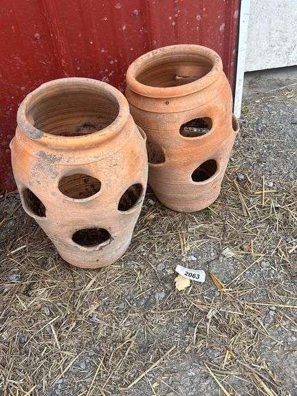 2 Succulent Pots
