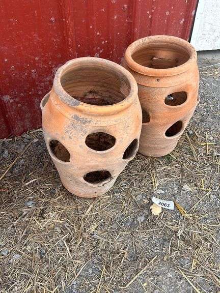 2 Succulent Pots