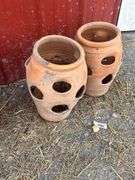 2 Succulent Pots