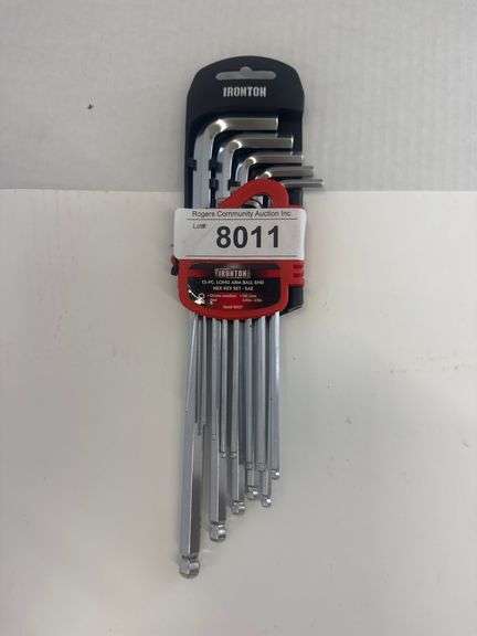 IRONTON HEX KEY SET- SAE
