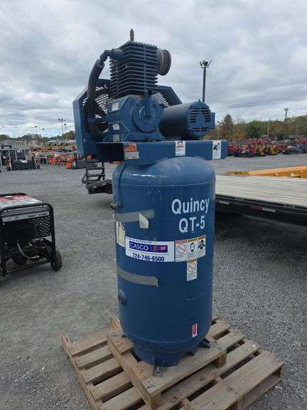 Quincy QT-5 Air Compressor - 3 Phase Motor