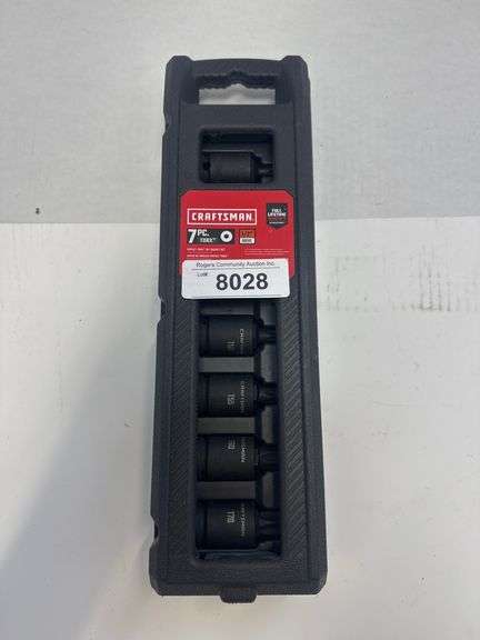 CRAFTSMAN 7PC 1/2" TORX SET