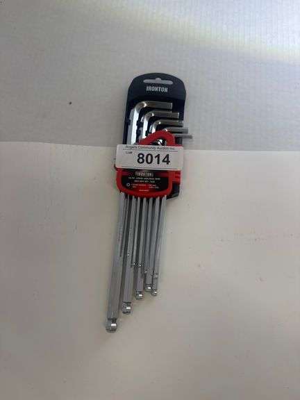 IRONTON HEX KEY SET- SAE