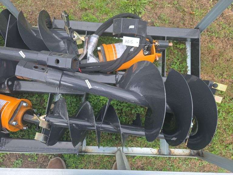 Wolverine Skid Loader Auger w/ 12" & 18" Bits