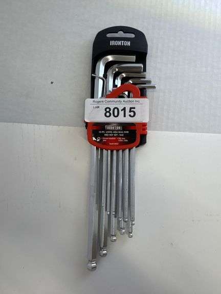 IRONTON HEX KEY SET- SAE